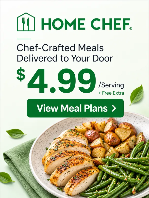 Home Chef - chef-crafted fresh meals delivered