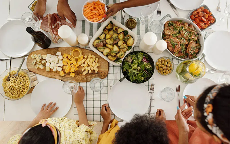 Share Meals with Friends and Family